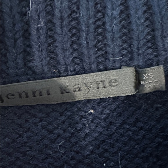 Jenni Kayne Navy and Cream Striped Sweater - Picture 3 of 6